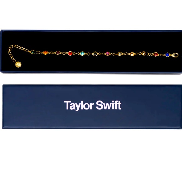 Taylor Swift Bejeweled Bracelet. Each Stone from ea. Album-Era’s Collectible NEW - Picture 1 of 4